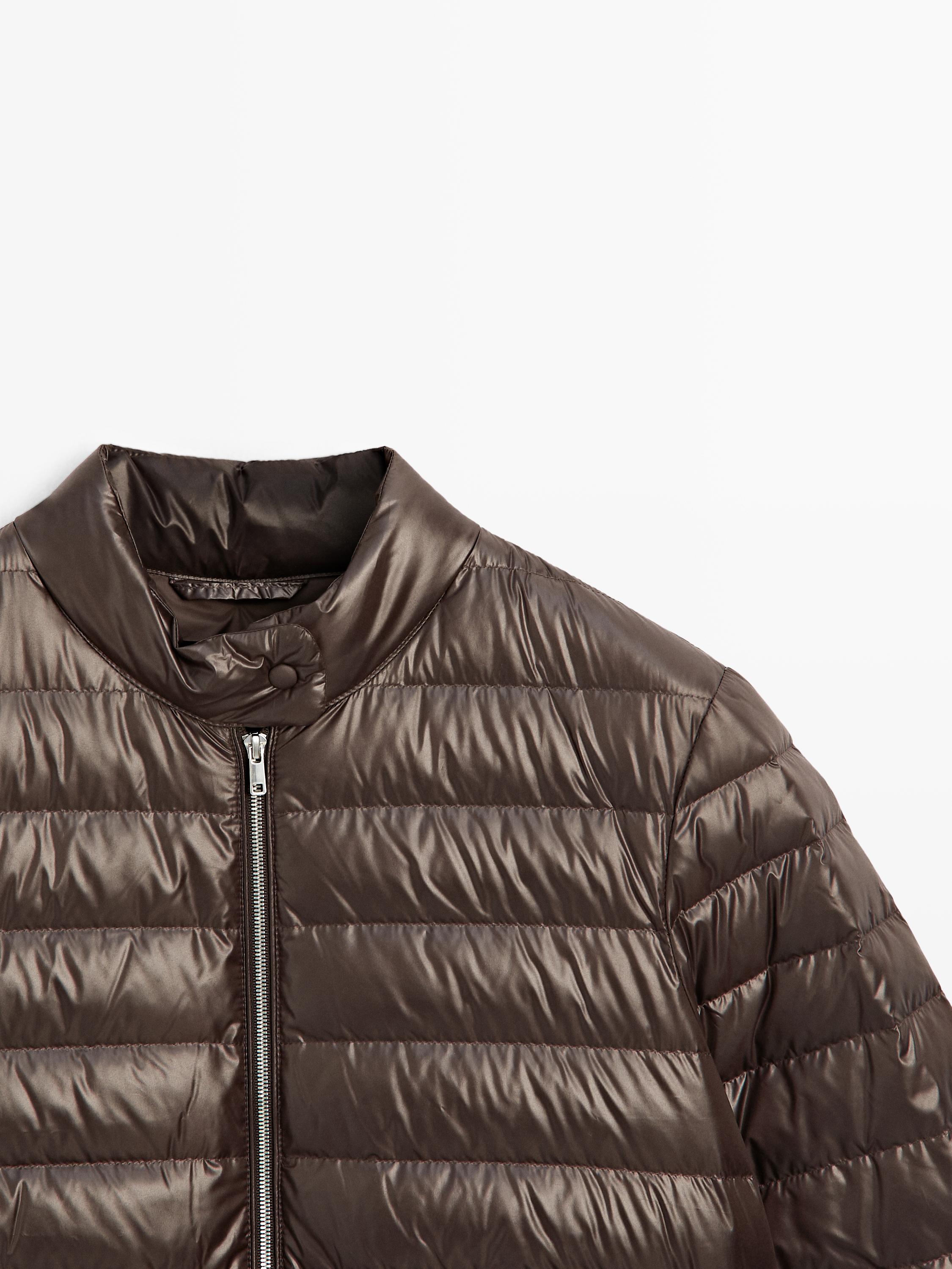 Water-repellent down jacket